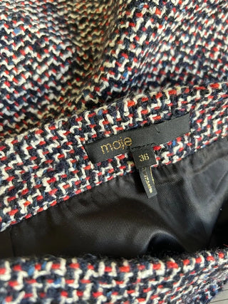 Spódnicospodnie tweed spódnica mini szorty wysoki stan Maje | 34 36