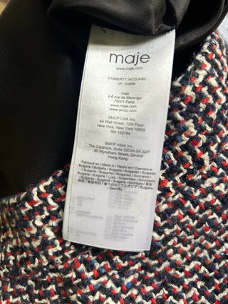 Spódnicospodnie tweed spódnica mini szorty wysoki stan Maje | 34 36