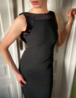 Czarna suknia wieczorowa maxi black tie Opera at Richards | 36 38